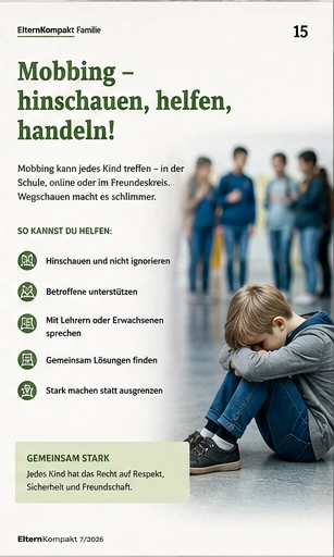 Mobbing – hinschauen, helfen, handeln!